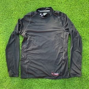 Black Under Armour Compression Black Long Sleeve